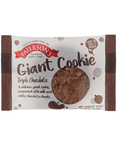 Paterson's Giant Triple Chocolate Cookies