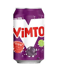 Vimto Fizzy Cans