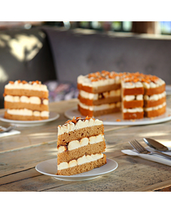 Mademoiselle Frozen Sticky Toffee Cream Cake