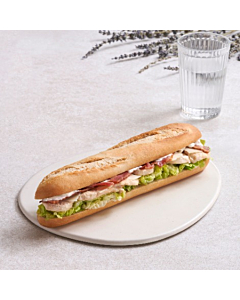 Schulstad Frozen White Small Baguettes - Part Baked