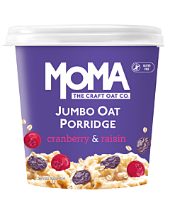 Moma Gluten Free Cranberry & Raisin Porridge Pots