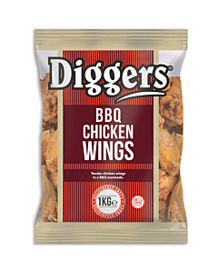 Diggers Frozen BBQ Chicken Wings
