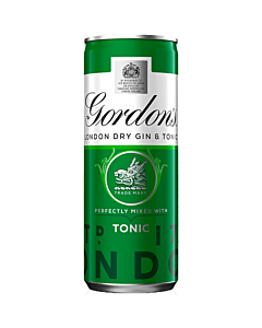 Gordons Gin & Tonic Pre-Mixed Cans 5%