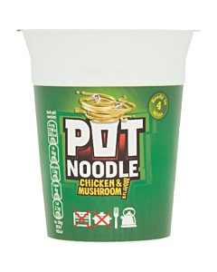 Pot Noodle Chicken and Mushroom Flavour