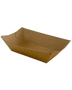 Zeus Compostable & Recyclable Kraft Large Meal Trays