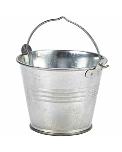 Galvanised Steel Serving Bucket 7cm Dia 4oz
