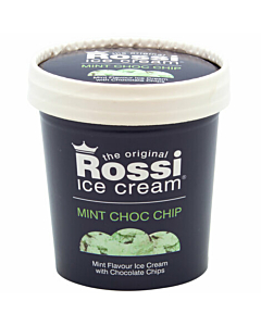 Rossi Mint Choc Chip Flavour Ice Cream