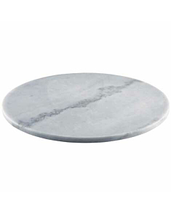 Grey Marble Platter 33cm Dia