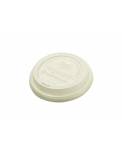 Vegware Compostable Hot Insulated Cup Lids 8oz