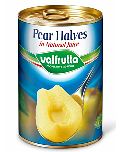 Valfrutta Pear Halves In Juice
