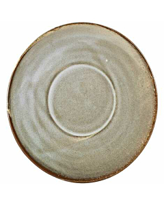 Terra Porcelain Grey Saucer 14.5cm