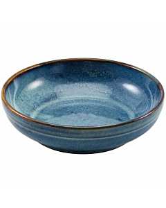 Terra Porcelain Aqua Blue Coupe Bowl 20cm
