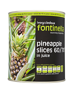 Fontinella Pineapple Slices in Juice