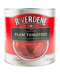 Riverdene Peeled Plum Tomatoes in Tomato Juice
