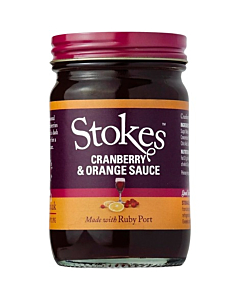 Stokes Cranberry and Orange Sauce with Ruby Port