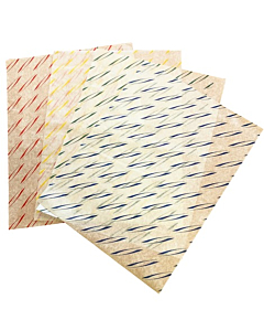 Eco Yellow Burger Wrapping Sheets