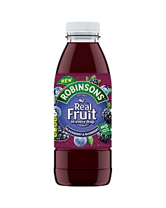 Robinsons Real Fruit Blackberry & Blueberry Juice Drink
