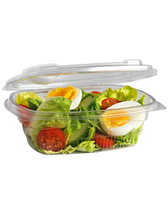 Zeus Packaging Rectangular Salad Bowl 500cc