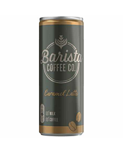 Barista Caramel Latte Coffee Drink