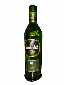 Glenfiddich 12 Year Old Whisky 40%