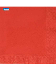 Swantex 3 Ply Red Napkins 40cm