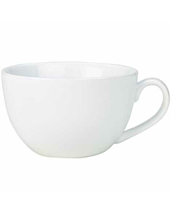 Genware Porcelain Bowl Shaped Cup 23cl/8oz