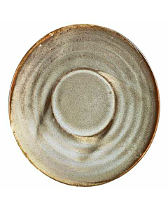 Terra Porcelain Grey Saucer 11.5cm