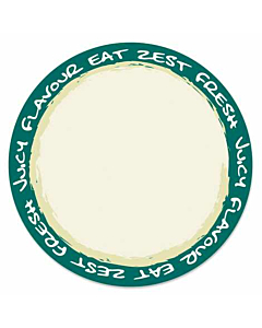 Planglow Circular Food Information Labels