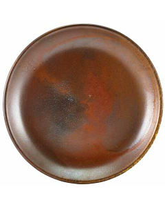 Terra Porcelain Rustic Copper Coupe Plate 19cm