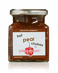 Jules and Sharpie Hot Pear Chutney