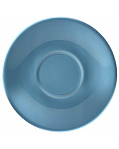 Genware Porcelain Blue Saucer 12cm/4.75"