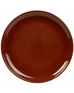 Terra Stoneware Rustic Red Coupe Plate 19cm
