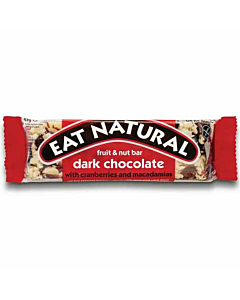 Eat Natural Dark Chocolate with Cranberries and Macadamias