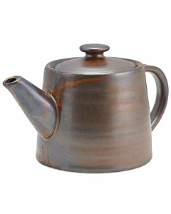 Terra Porcelain Rustic Copper Teapot 50cl/17.6oz