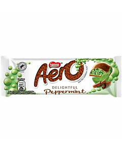Aero Bubbly Peppermint Mint Chocolate Bar