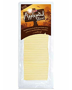Applewood Smoke Flavoured Cheddar Cheese Slices