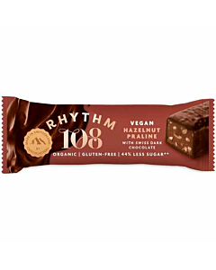 Rhythm 108 Vegan Hazelnut Praline Swiss Chocolate Bars