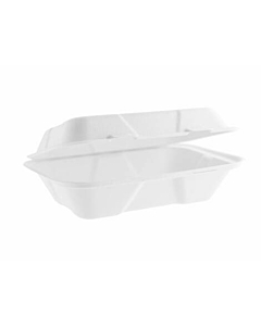 Vegware Compostable Extra Large Clamshell Takeaway Boxes
