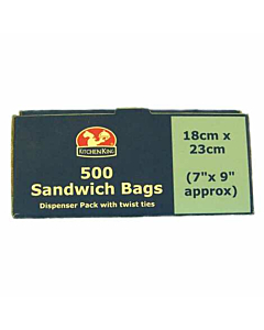 Kitchen King Sandwich Bags On Roll 18cm x 23cm