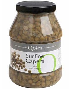 Opies Surfine Capers with Spirit Vinegar