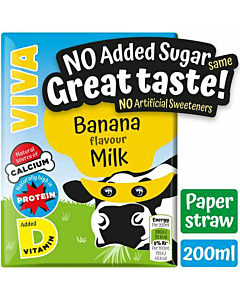 VIVA Banana No Added Sugar Milk Drinks