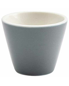 Genware Porcelain Graphite Conical Bowl 6cm/2.25"
