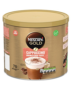NESCAFÉ Gold Cappuccino Unsweetened Coffee Tins
