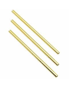 Paper Straws Gold 14cm (500pcs)