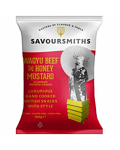 Savoursmiths Wagyu Beef and Honey Mustard Crisps