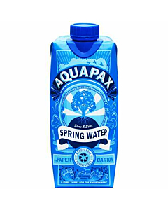 Aquapax Still Spring Water Cartons