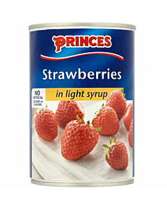Princes Strawberries in Light Syrup