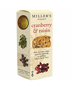 Miller's Toast Cranberry & Raisin
