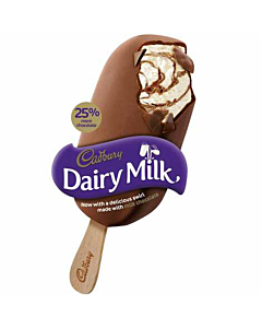 Cadburys Dairy Milk Ice Cream Sticks
