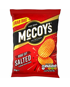 McCoys Salted Flavour Crisps Grab Bags